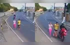 Vídeo: motociclista atropela atleta e foge sem prestar socorro