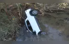Casal morre após caminhonete despencar de ponte em Ipiranga