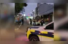 Colisão seguida de capotamento deixa uma pessoa ferida em PG
