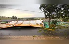 Danos são registrados com temporal que atingiu PG e região dos Campos Gerais