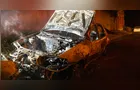 Incêndio em carros abandonados mobiliza Bombeiros em PG; vídeo