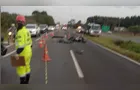 Acidente entre carro e moto deixa uma pessoa morta na PR-151 em Castro