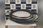 Trio corta cabo de fibra óptica e deixa 4 mil moradores de Carambeí sem internet