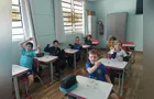 Atividades com sólidos geométricos divertem alunos em Palmeira
