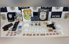 Homem é preso por tráfico de drogas e porte de arma de fogo em PG