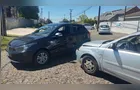 Colisão entre 'Palio' e 'Corsa' é registrado no Jardim Carvalho