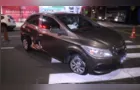 Condutor foge após se envolver em colisão no Centro de Ponta Grossa