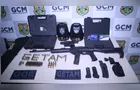 Após ser agredida, mulher denuncia marido que escondia armas na casa de sua mãe