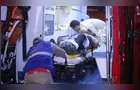Motociclista sofre fratura após colidir contra carro no Centro de PG
