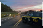 Duas pessoas morrem em colisão com caminhão na BR-373 em Prudentópolis