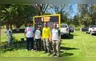 Adetur instala primeira placa de entrada de trilha do Caminho da Escarpa Devoniana