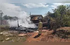 Incêndio destrói imóvel no Residencial Londres