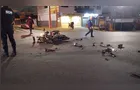 Motociclista sofre diversas fraturas após colisão em PG