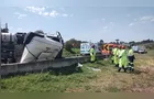 Motorista que morreu em tombamento na PR-151 é paulista
