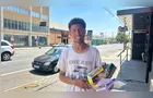 Vendedor ambulante inspira com história de vida