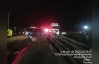 Confira imagens de acidente que tirou a vida de casal na PR-151