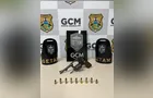 Jovem é preso com revólver e munições durante abordagem da GCM no Cará-Cará