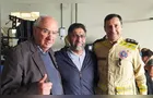 Prefeito de Castro recebe homenagem do Corpo de Bombeiros