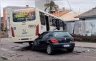 Passageira morre após carro colidir contra traseira de ônibus em Pinhais