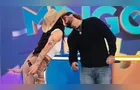 Ana Castela e Zé Felipe se beijam na TV e assumem: 'Estamos sempre juntos'