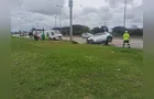 Avô dorme ao volante e causa acidente na RMC; mulher e netos ficam feridos
