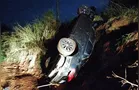 Alagoano morre após carro capotar e bater contra barranco no Paraná