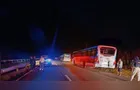 Pedestre morre após ser atropelado por ônibus em rodovia do Paraná