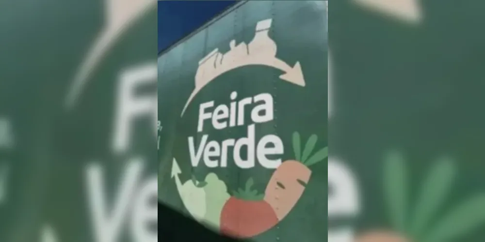 Equipes do Feira Verde estarão trocando recicláveis por frutas, verduras e legumes