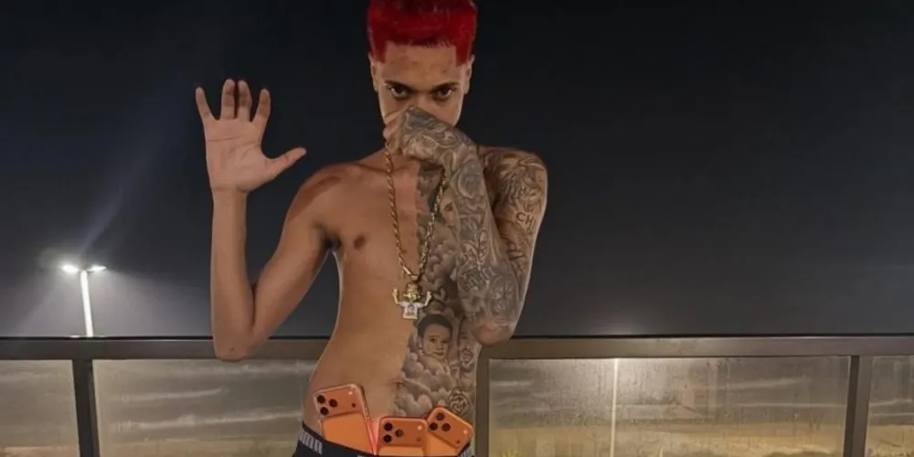 Rapper Oruam usou as redes sociais para se manifestar contra operação