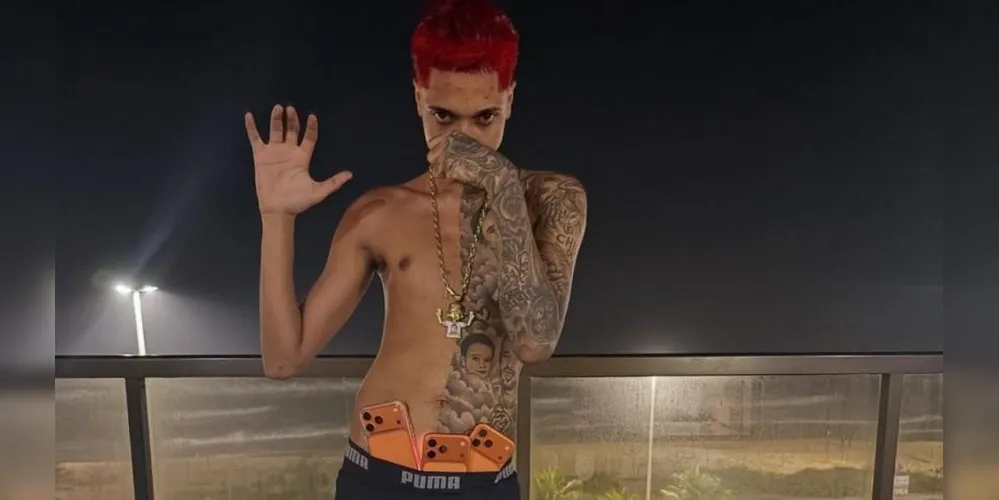 Rapper Oruam usou as redes sociais para se manifestar contra operação