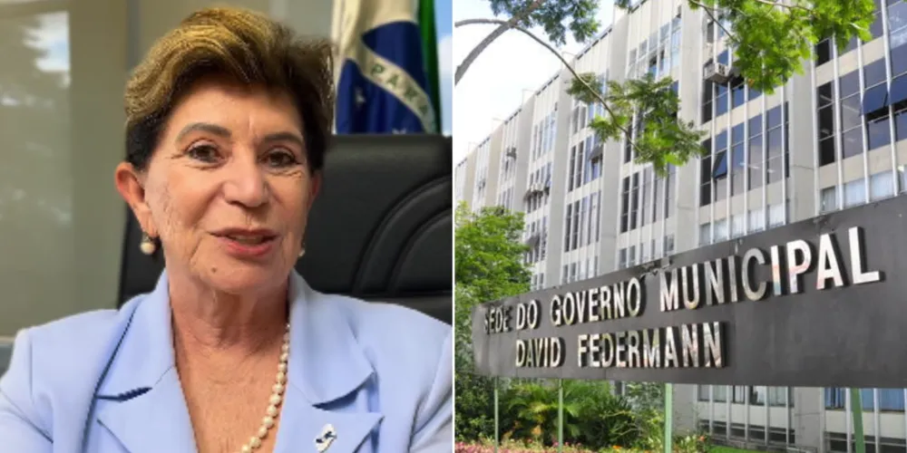 Prefeita Elizabeth Schmidt (União) em comunicado publicado nas redes sociais