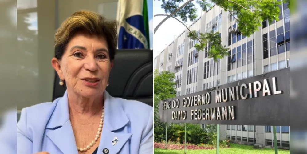 Prefeita Elizabeth Schmidt (União) em comunicado publicado nas redes sociais