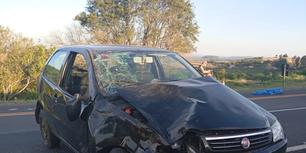 O acidente foi registrado nessa sexta-feira (24)