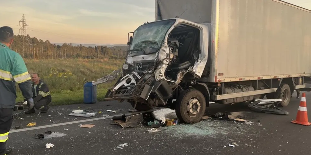 Equipes da Polícia Rodoviária Estadual (PRE) e da EPR Litoral Pioneiro estiveram na ocorrência