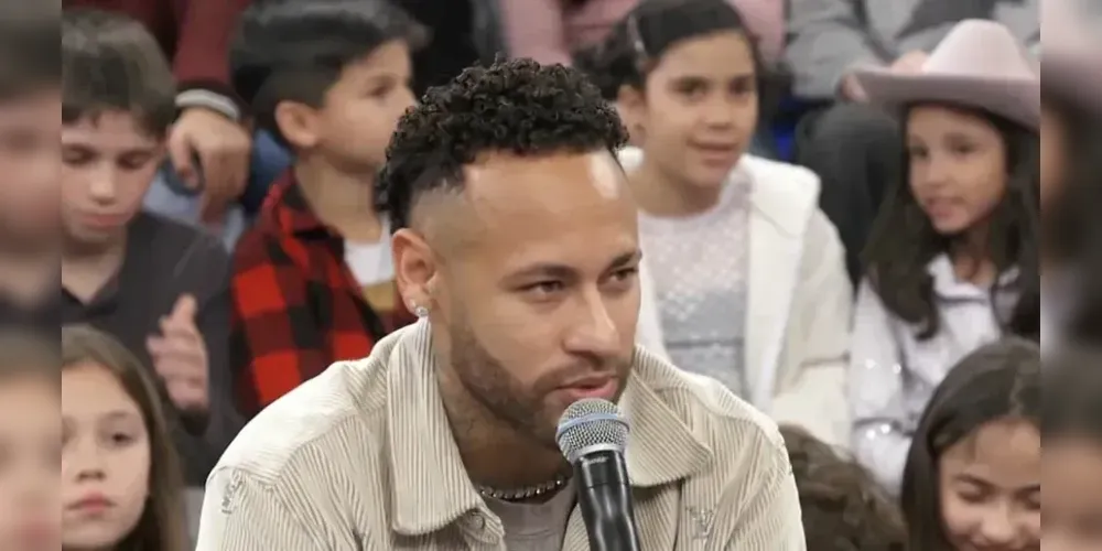 Neymar falou da expectativa de voltar à Seleção durante participação no Altas Horas