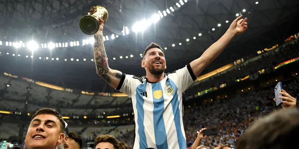 Lionel Messi foi campeão da Copa do Mundo de 2022 com a Argentina