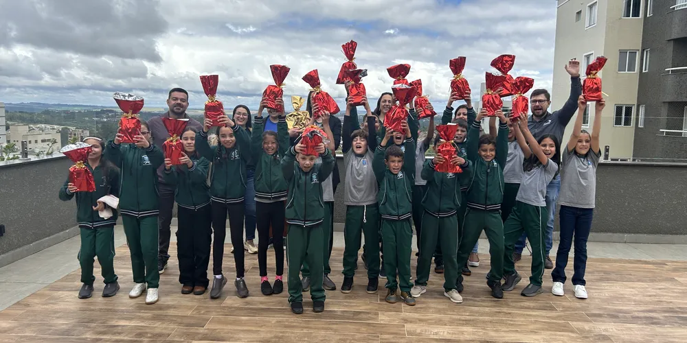 Estudantes puderam desfrutar de variados momentos durante a premiação e serem amplamente reconhecidos