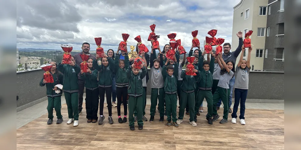 Estudantes puderam desfrutar de variados momentos durante a premiação e serem amplamente reconhecidos