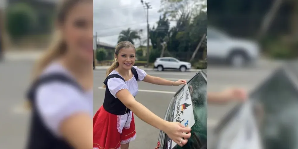 Os adesivos serão aplicados exclusivamente em carros e caminhonetes