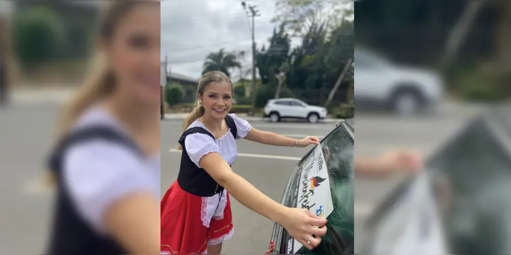 Os adesivos serão aplicados exclusivamente em carros e caminhonetes