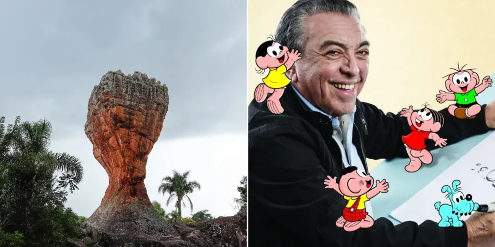 O parque enviará os desenhos feitos em homenagem a Mauricio de Sousa