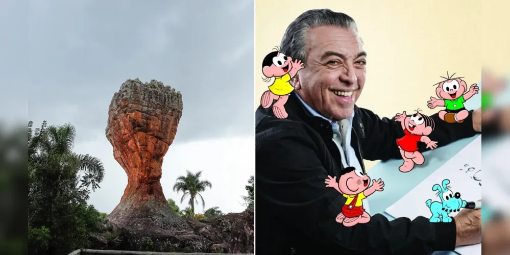 O parque enviará os desenhos feitos em homenagem a Mauricio de Sousa