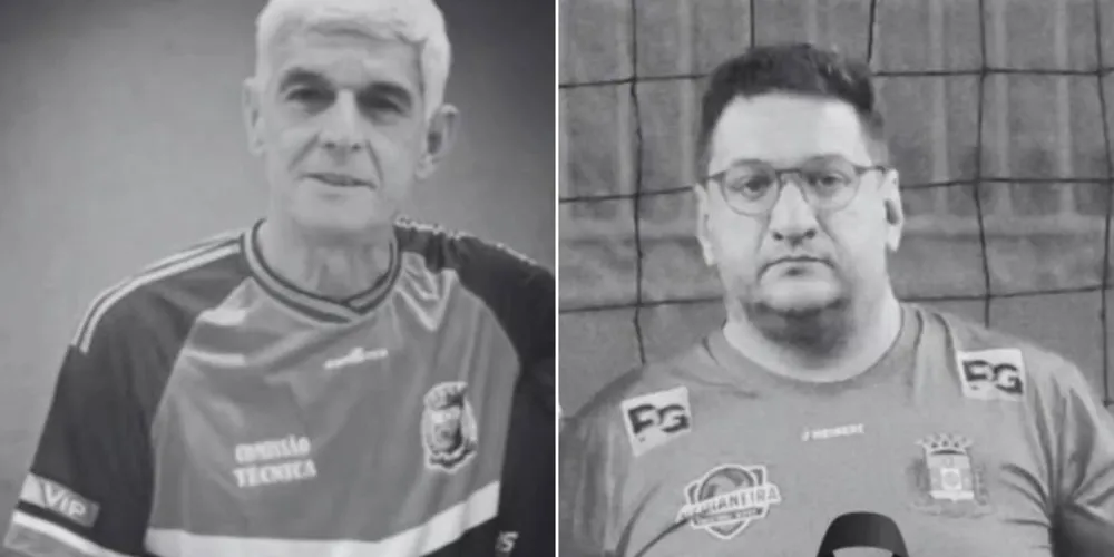 Os professores Marcelo Martin, de Nova Santa Rosa, e Rodrigo Soares Correa, de Medianeira, morreram após a colisão