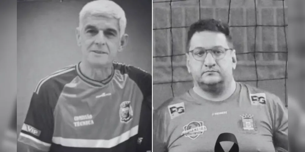 Os professores Marcelo Martin, de Nova Santa Rosa, e Rodrigo Soares Correa, de Medianeira, morreram após a colisão