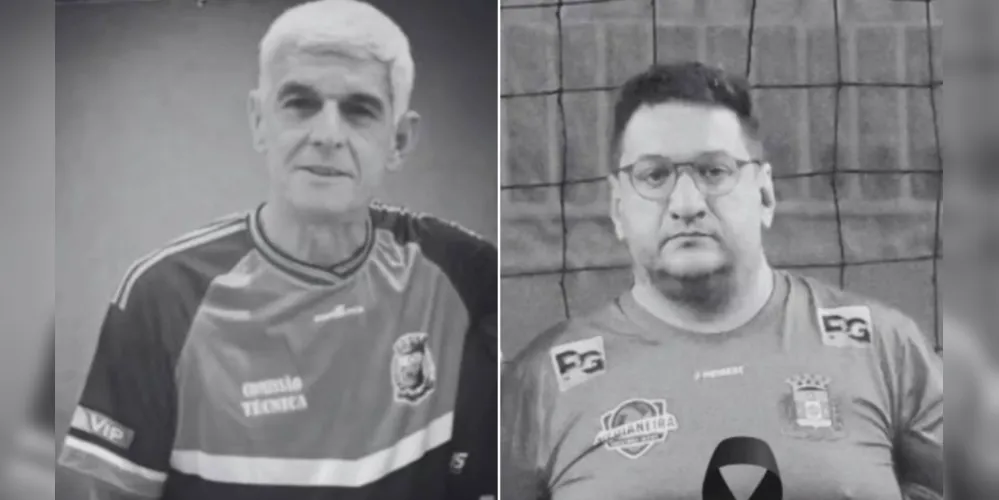 Os professores Marcelo Martin e Rodrigo Soares Correa, vítimas do acidente