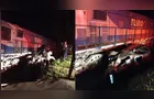 Trem atinge carro em Irati e motorista foge após colisão; veja vídeo