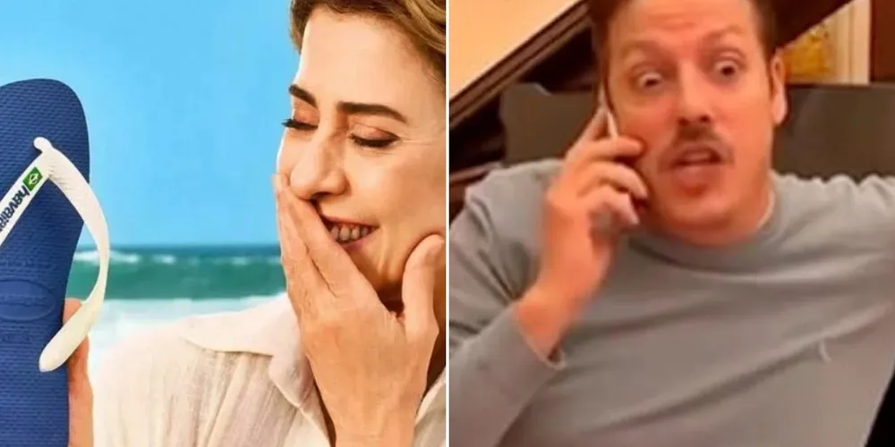 Fernanda Torres e Fábio Porchat