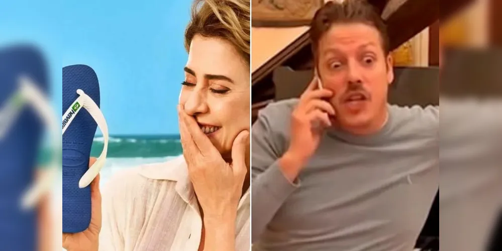 Fernanda Torres e Fábio Porchat