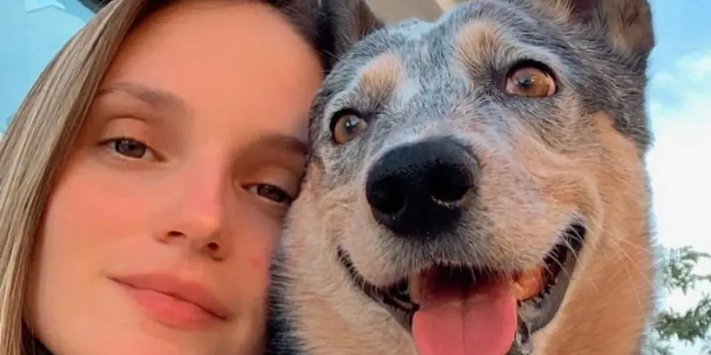 Mariani e o seu cachorro, o Chopp