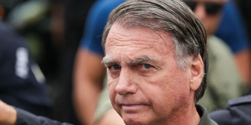 O ex-presidente Jair Bolsonaro (PL)